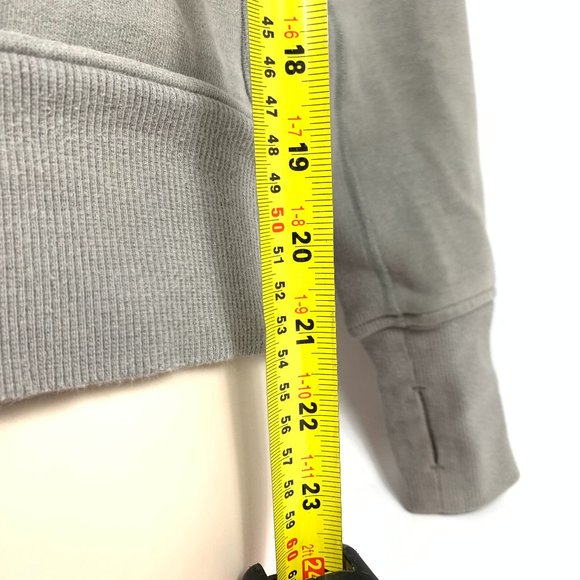 Lululemon Gray & Pink Scuba Hoodie Zip Sweater 6 - Picture 11 of 13